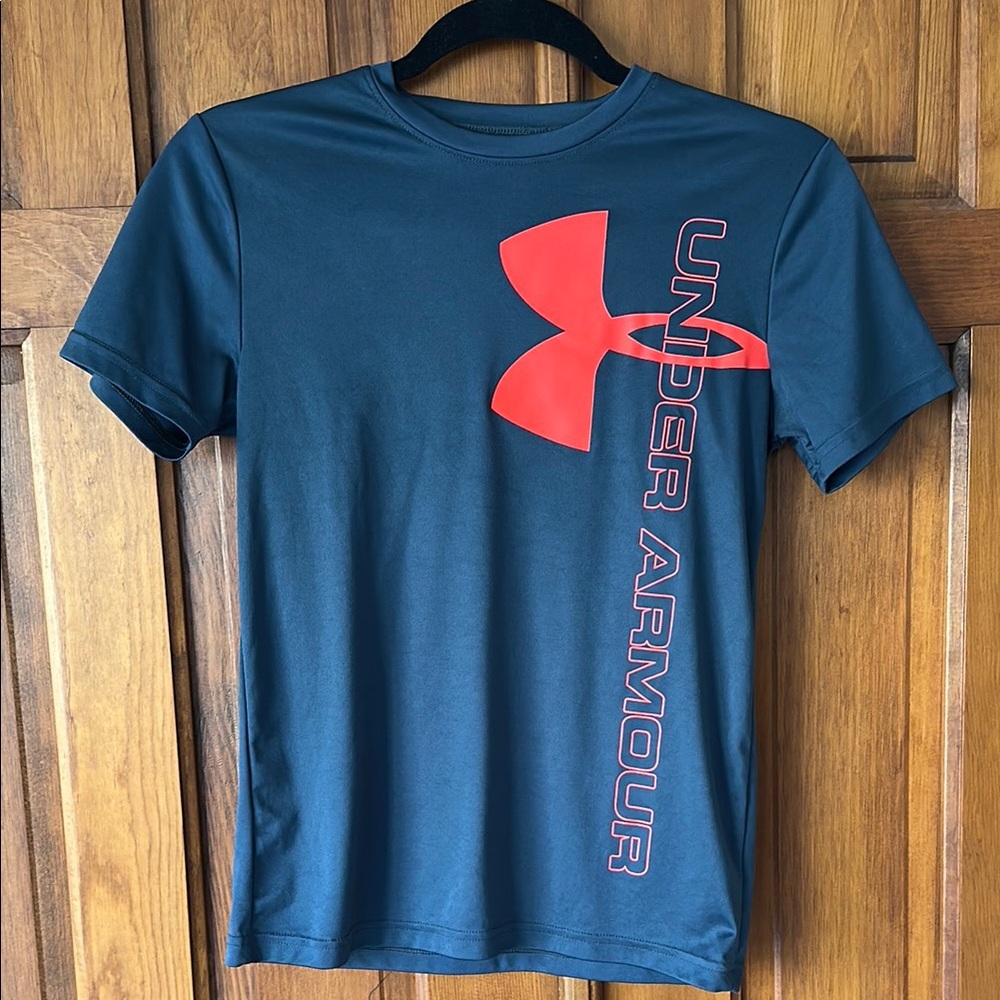 Under Armour Boy’s Blue and Red T-Shirt